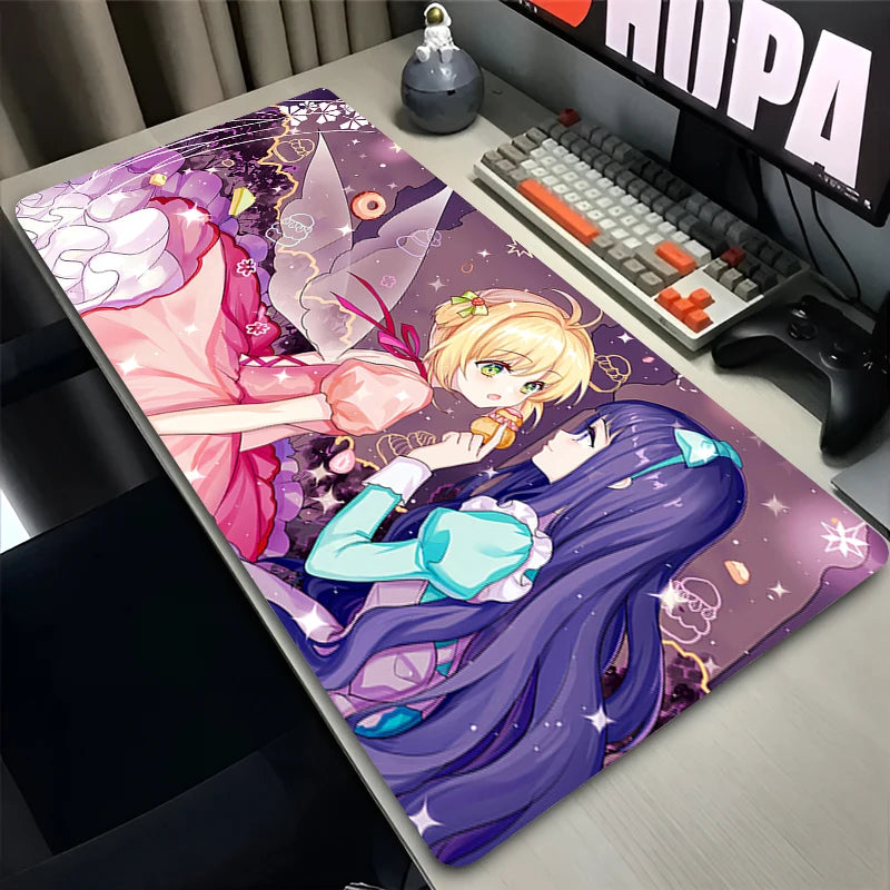 **** Anime Extended Mouse Pad Laptop Gaming Accessories C-card Captor Sakura