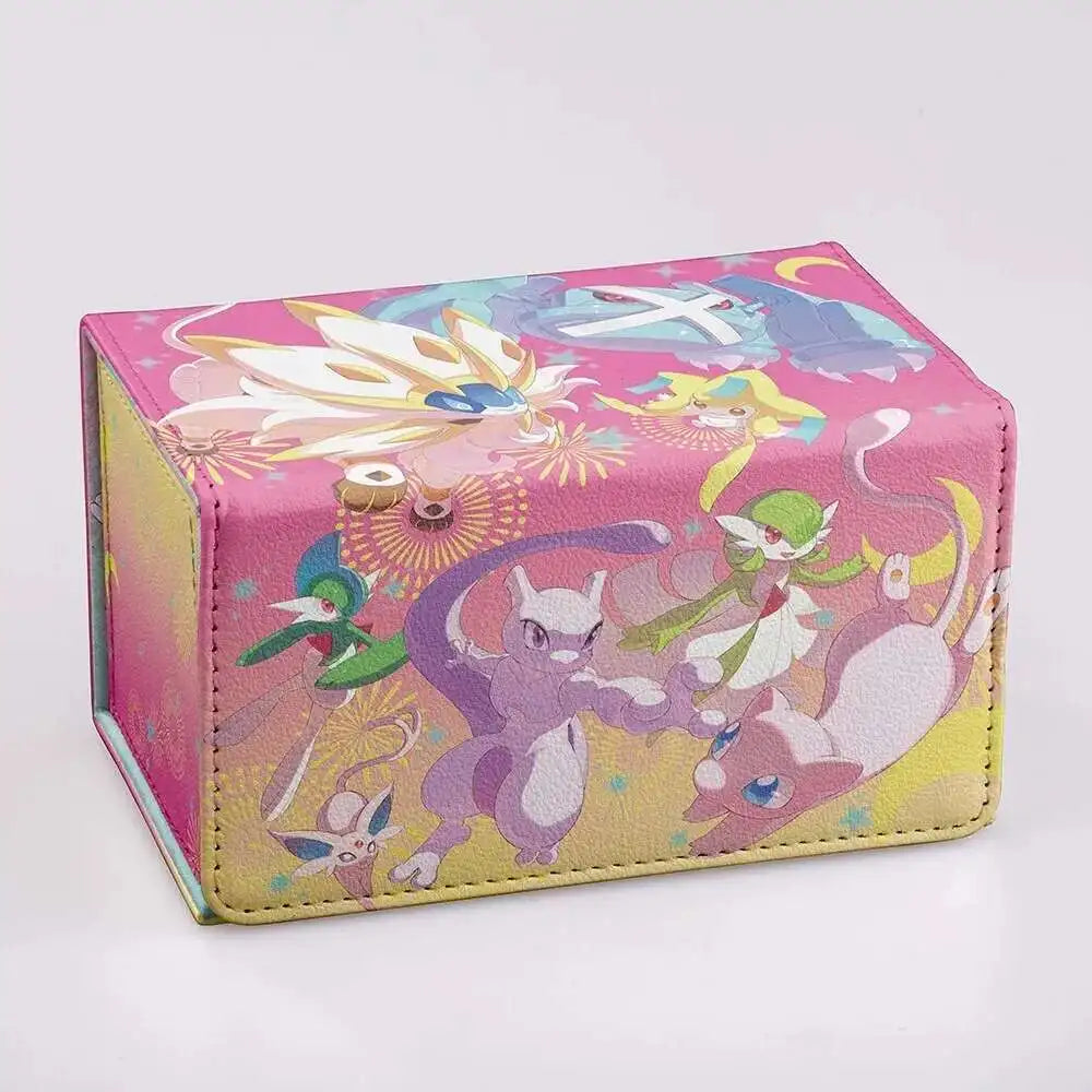 AnimeSnacks Deck Box Card Organizer MTG TCG Baseball Card Holder Case