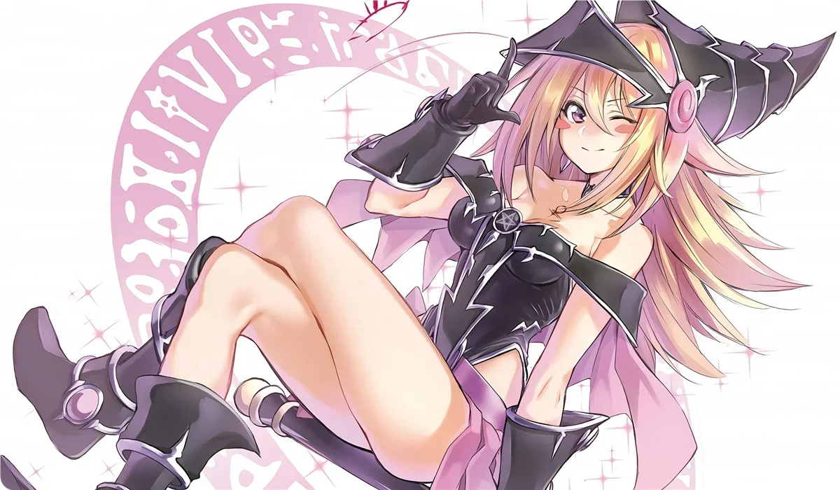 YuGiOh Dark Magician Girl Playmat Rubber Gaming Mouse Pad 600x350mm