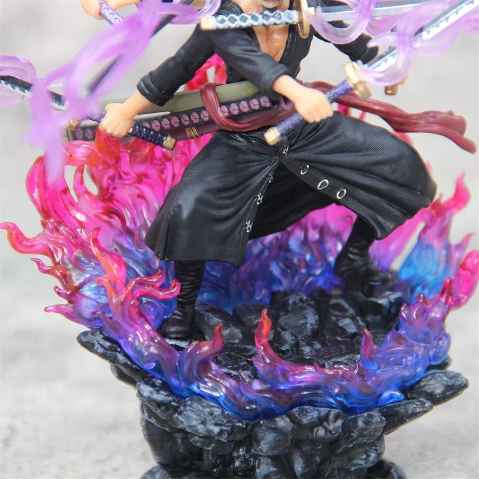 5.9" Asura Zoro Figure – One Piece PVC 9-Sword Style Statue