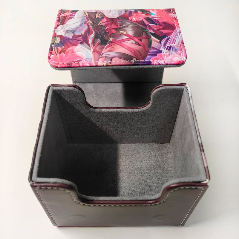 Yugioh Traptrix Sera Deck Box PU Leather Game Storage TCG Cards 100+