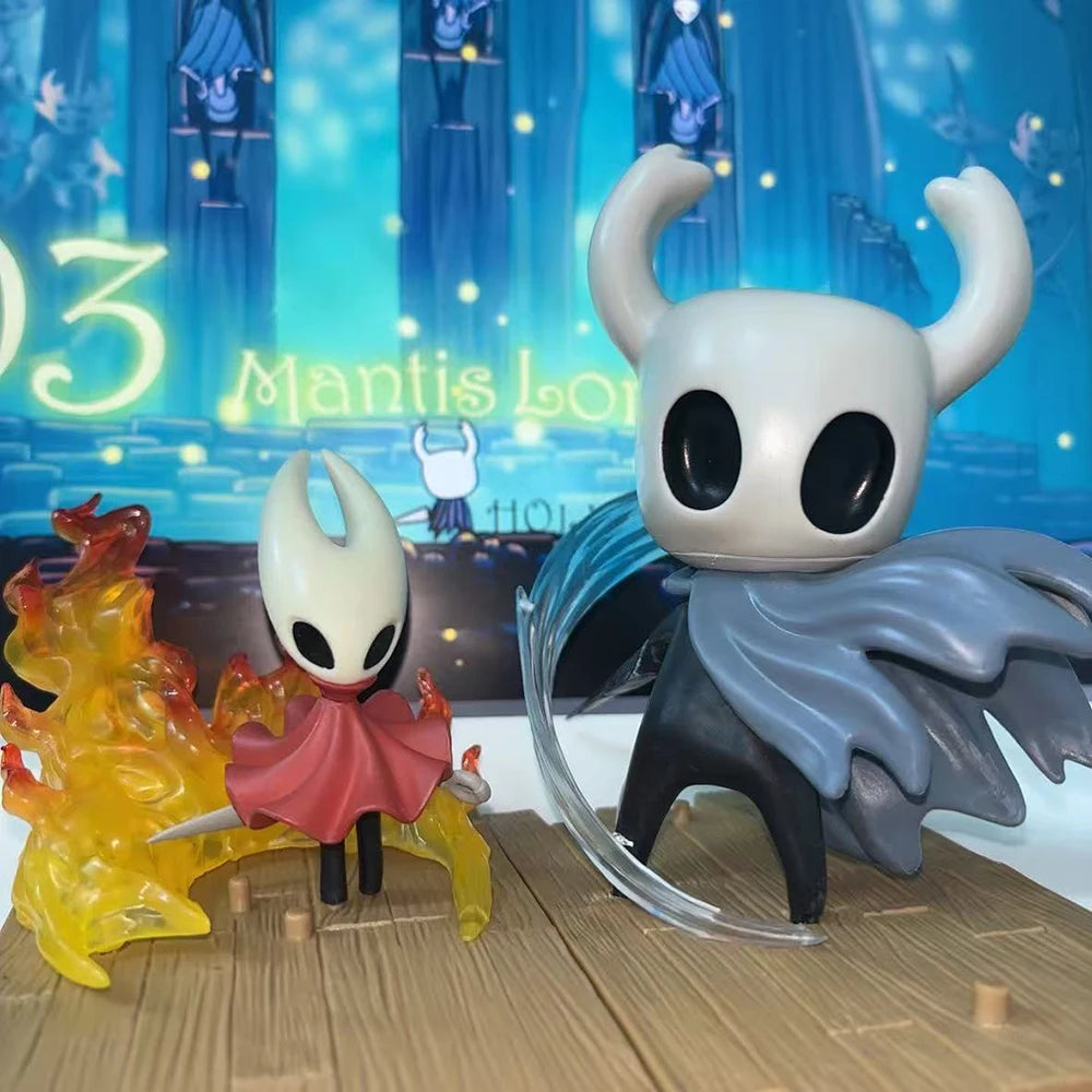 **** 2pcs Hollow Knight Anime Game Figure PVC Collectible Action Model Gift