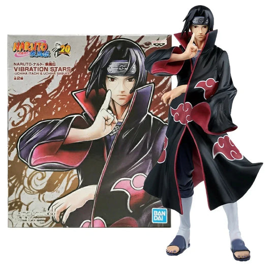 Hot Anime Naruto Uchiha Itachi Akatsuki Model Toy Gift PVC Action Figure