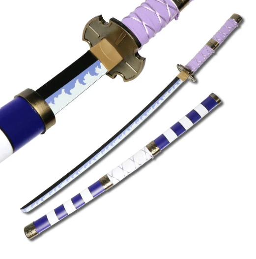 Nidai Kitetsu 41-Inch Anime Cosplay Sword – Bamboo Replica Katana