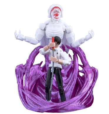 9L3D “Lucky Dummy 13” Yuta & Rika Curse Scene Figure – 5.5-Inch Jujutsu Kaisen Action Model