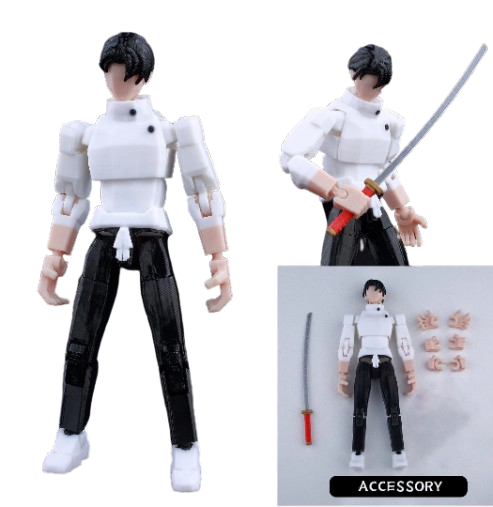 9L3D “Lucky Dummy 13” Yuta Okkotsu Figure – 5.5-Inch Jujutsu Kaisen Action Model