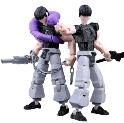 9L3D Toji Custom Pose Figure – 5.5-Inch Jujutsu Kaisen Action Model