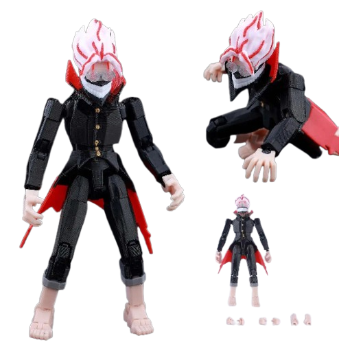 9L3D “Lucky Dummy 13” Dantalian Ken Figure – 5.5-Inch Battle in 5 Seconds Action Model