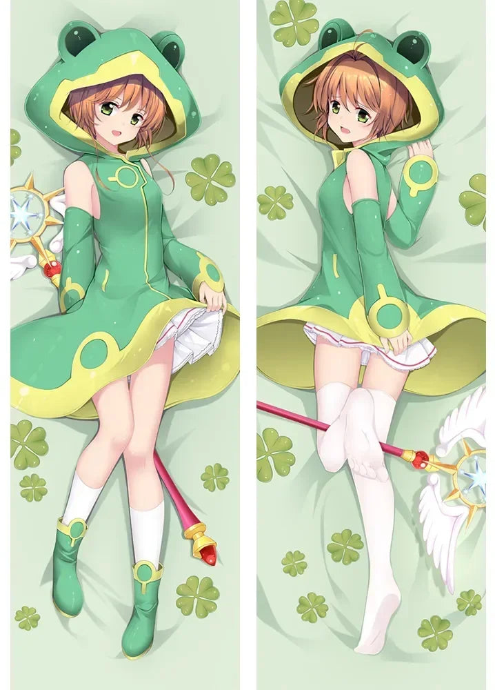 WAIFU DIY Custom Dakimakura Card Captor Sakura Decorative Pillow Cover