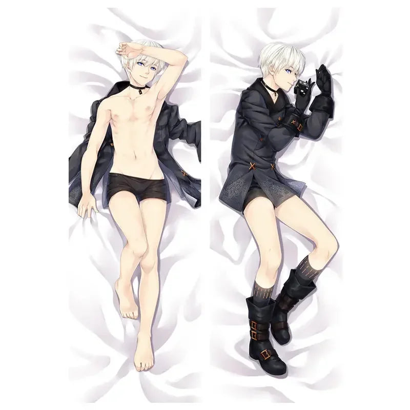 WAIFU Anime NieR:Automata Decorative Pillow Case YoRHa Type A 2B 9S