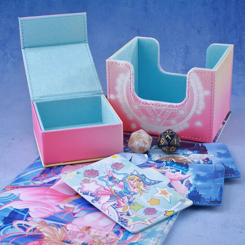 Gacha Dark Magician Girl Deck Box Dicewinder for YGO TCG Card Storage