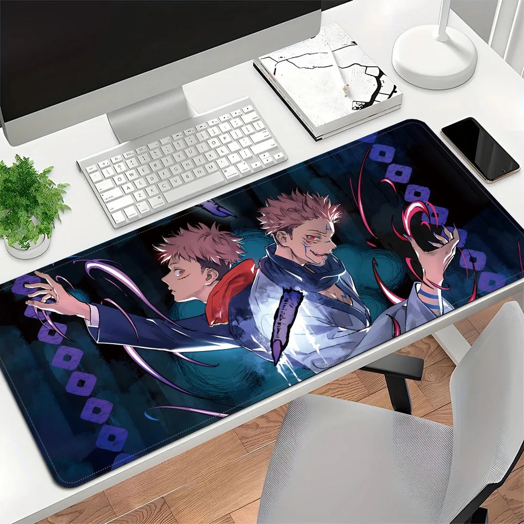 Jujutsu Kaisen Large Mouse Pad Non Slip Gaming Desk Mat Anime Design