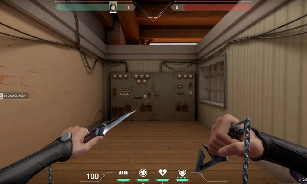 Valorant Melee Knife Kuronami No Yaiba Desktop Ornament Gift