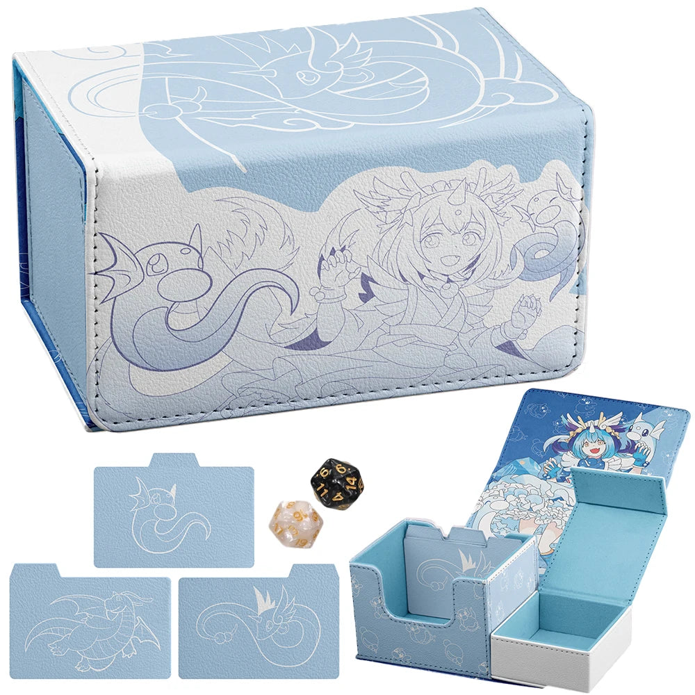 Diy Yu-Gi-Oh Dragonmaid Card Storage Box Anime TCG Protection Gift