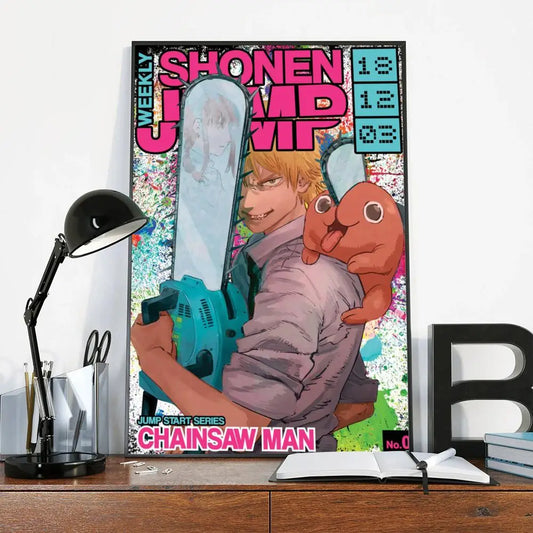 Chainsaw Man – Jump Start Denji & Pochita Poster