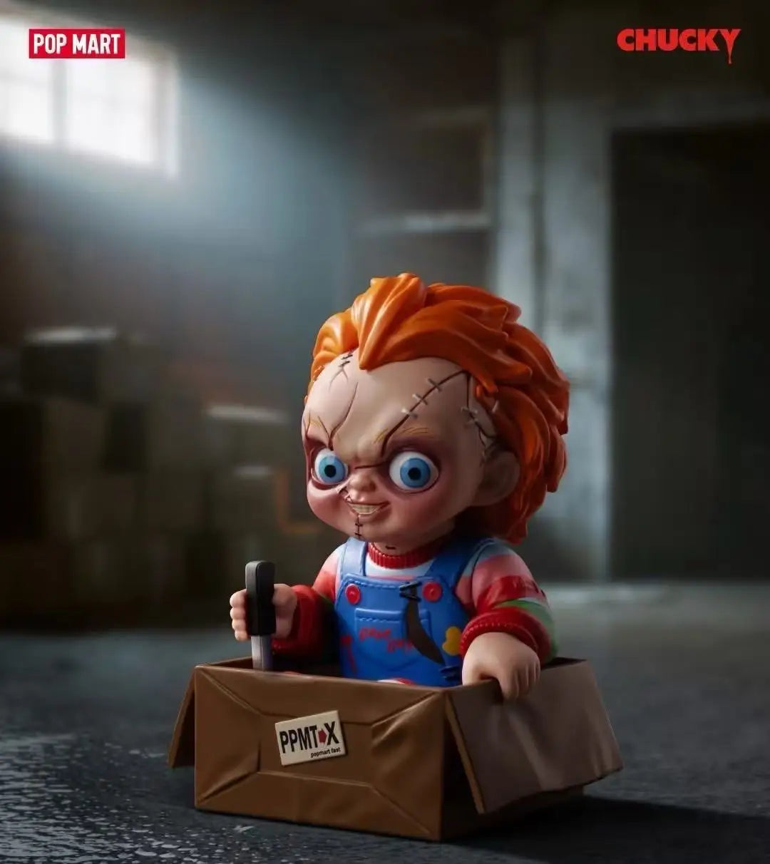 **** POPMART Chucky Ghost Return Series Blind Box Anime Figure Halloween Gift
