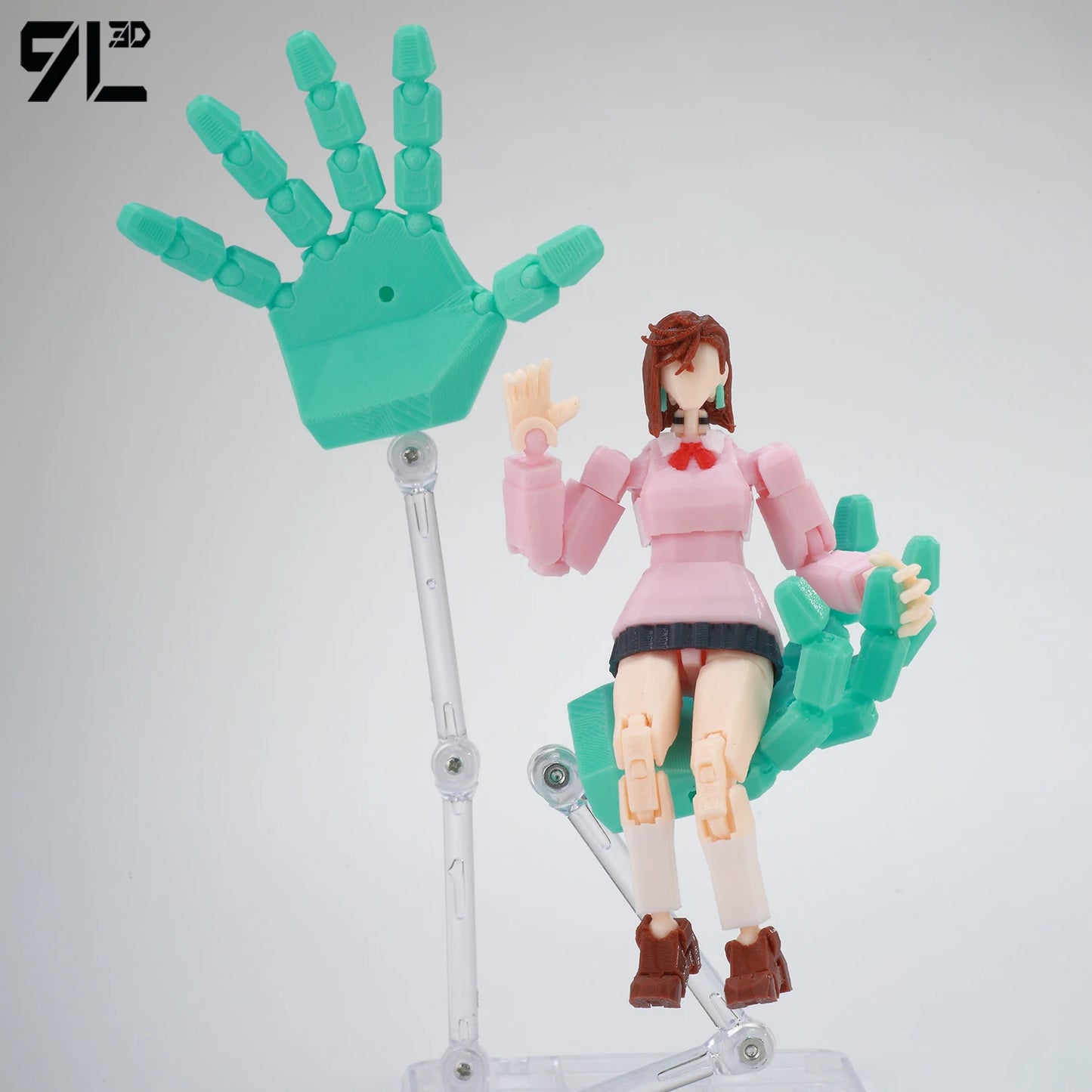 **** 9L3D Dandadan Heroes AyaseMomo Titan13 Multi-Jointed Anime Action Figure