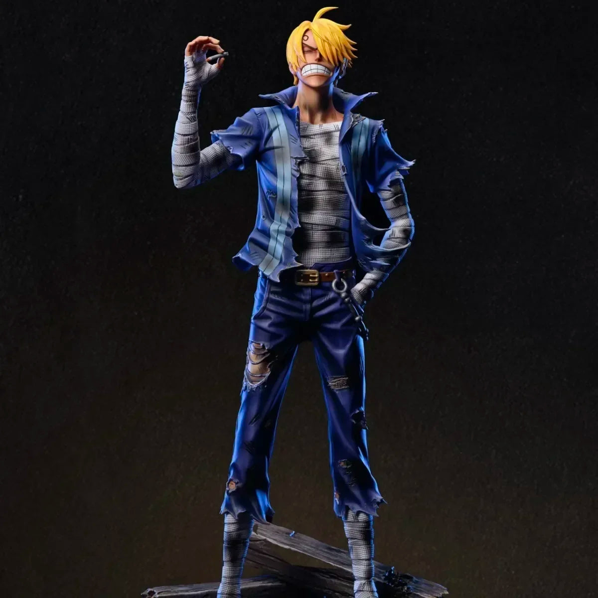 30cm One Piece Roronoa Zoro Vinsmoke Sanji Action Figure PVC Model