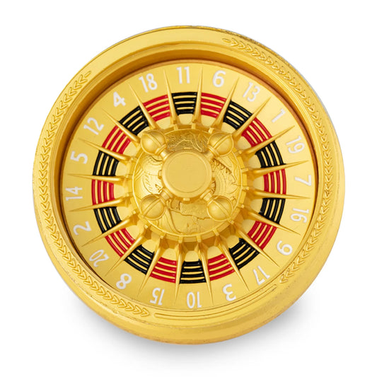 Metal Roulette Dice Spinner – D&D RPG Gyro Dice for Tabletop Games