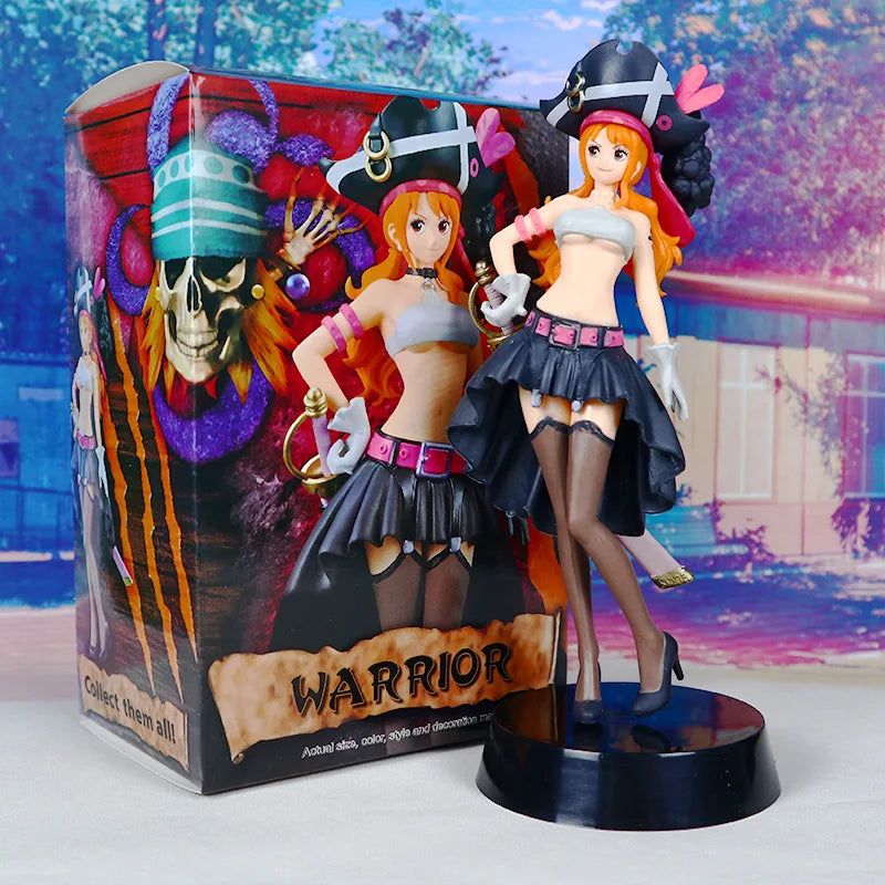 7.5" Nami Figure – One Piece Warrior PVC Anime Statue