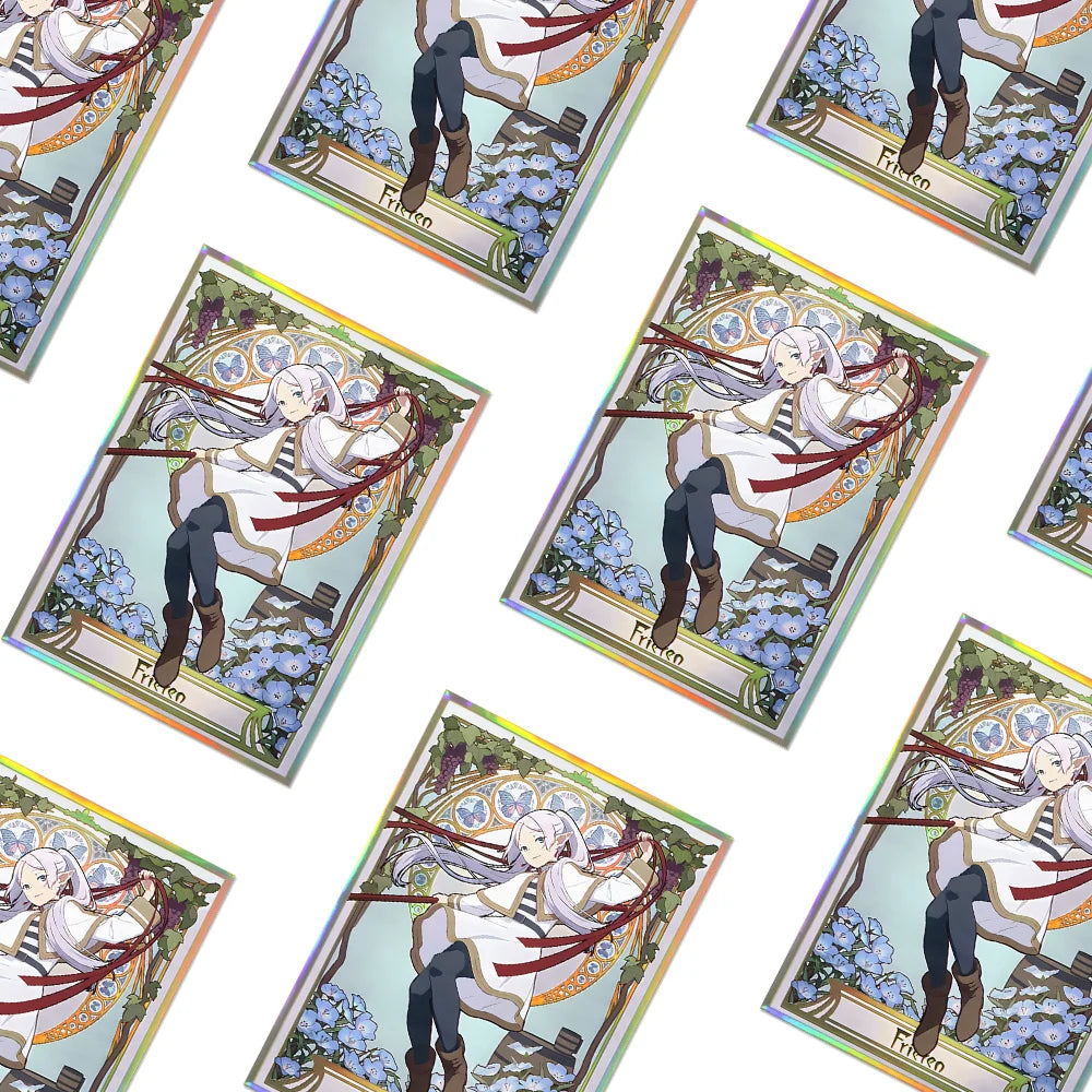 60-120pcs 67x92mm Card Sleeves Top Loader for MTG TCG Fern Anime