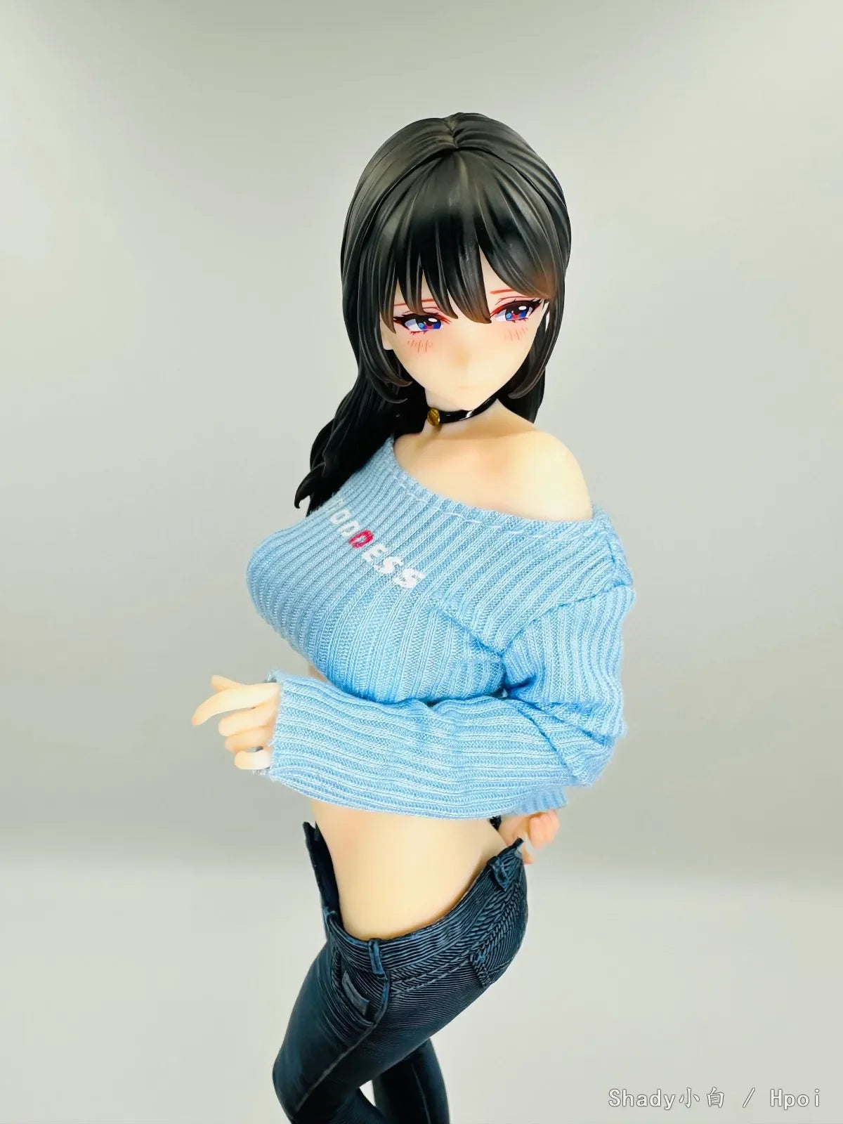 TYCTOYS 27cm Hitomio She Is Real Guitar Sister Anime Figure Model Toy