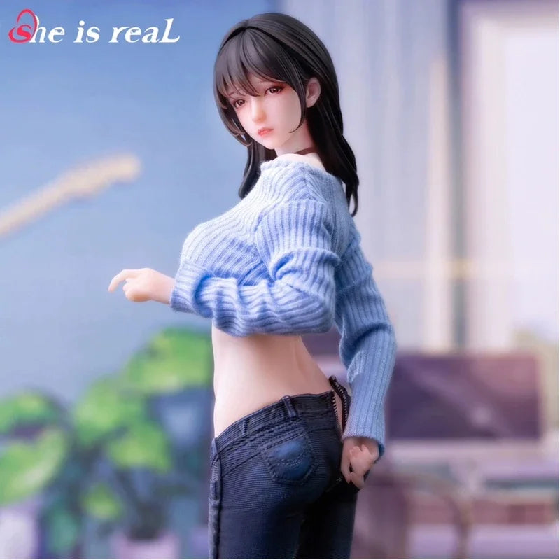 TYCTOYS 27cm Hitomio She Is Real Guitar Sister Anime Figure Model Toy
