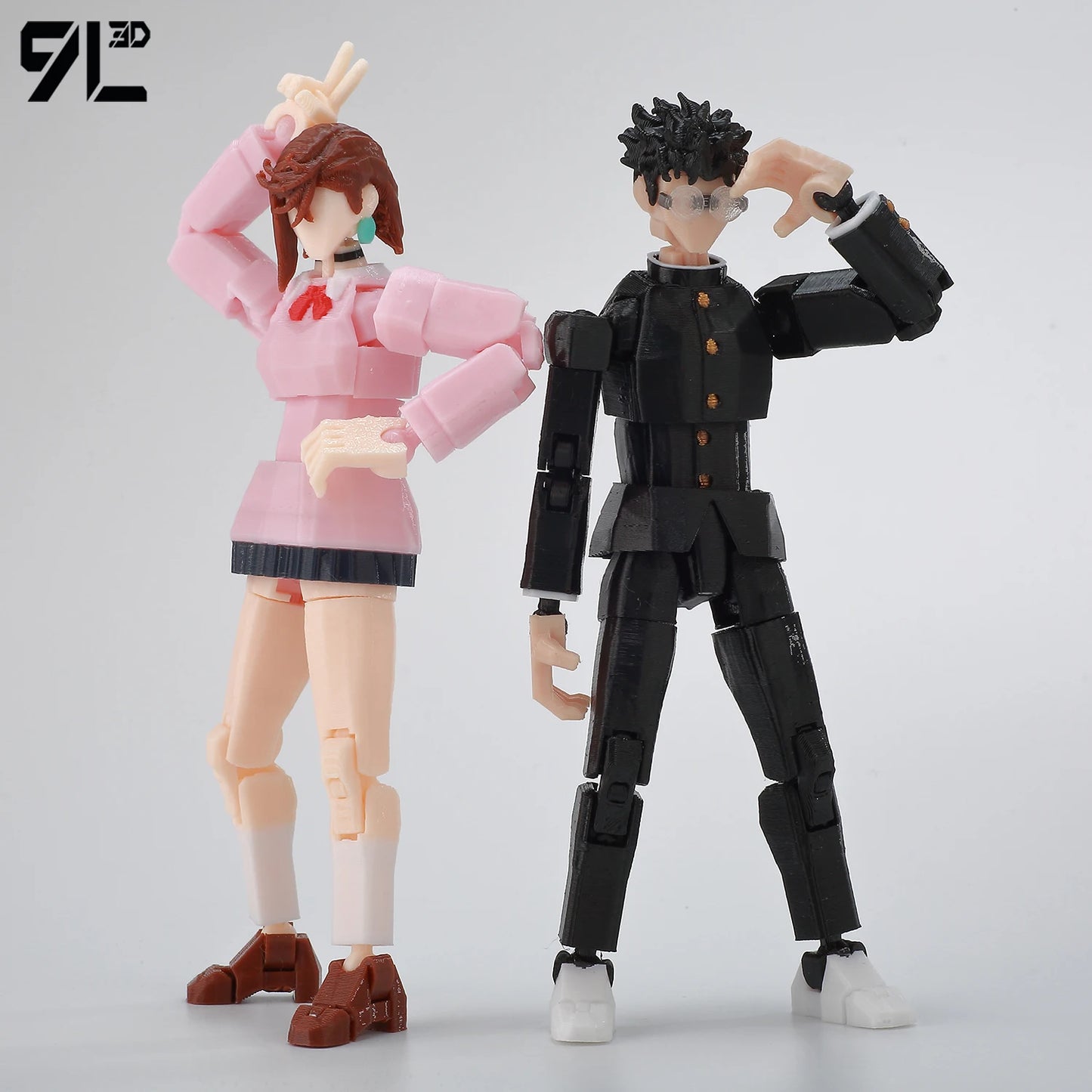 **** 9L3D Dandadan Heroes AyaseMomo Titan13 Multi-Jointed Anime Action Figure