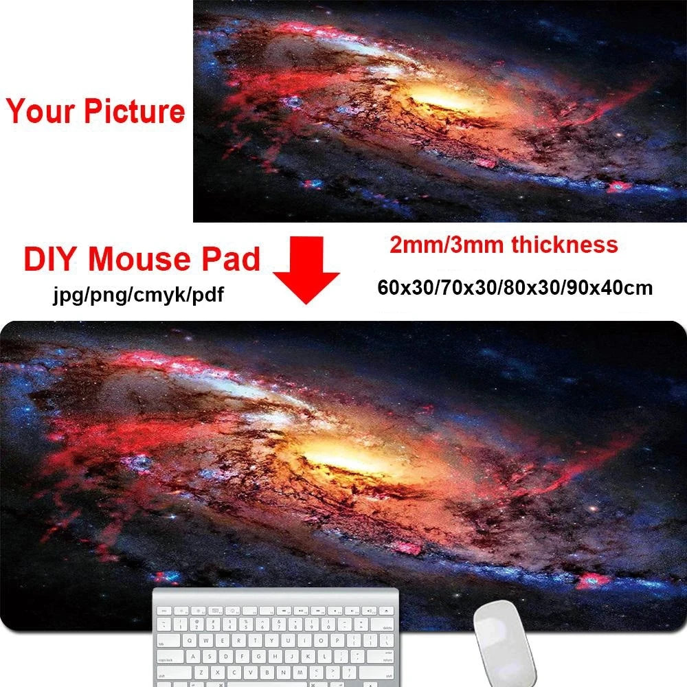 **** XXL Mouse Pad Anime Kuromi Desk Mat Gaming Rug 900x400 Waterproof Non-Slip