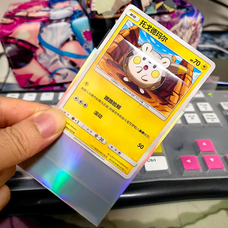 Pokemon Lono Deck Box Cute Anime Girl PTCG Trading Card Storage Case