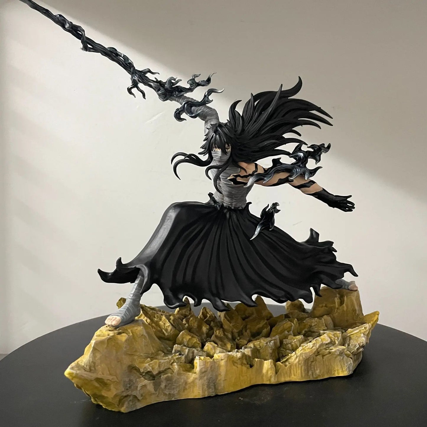 **** Bleach Ichigo Hollowfied Action Figure 23cm Getsuga Tensho Collectible Toy