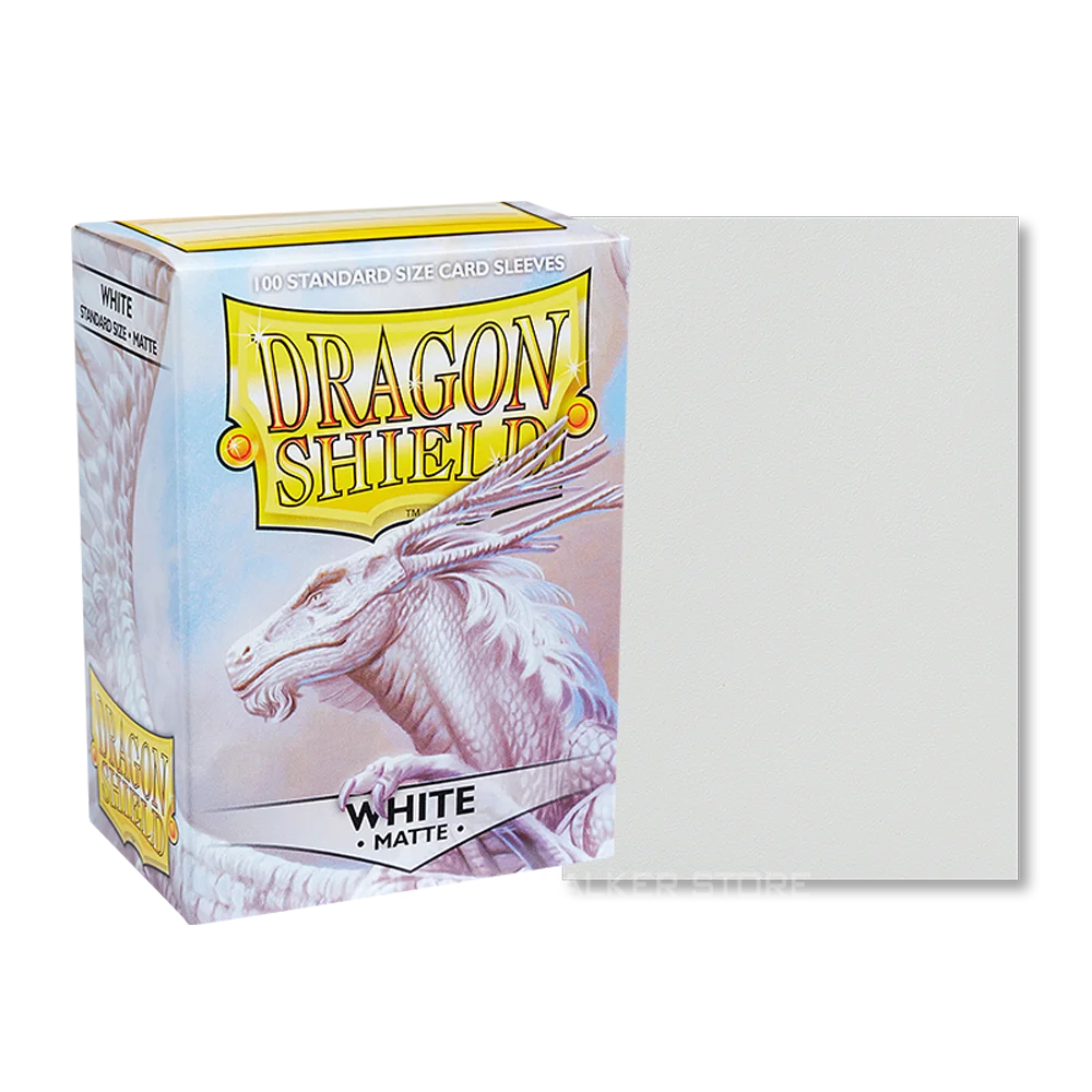 100 PCS Colorful Matte Card Sleeves Dragon Shield TCG Cards Protector