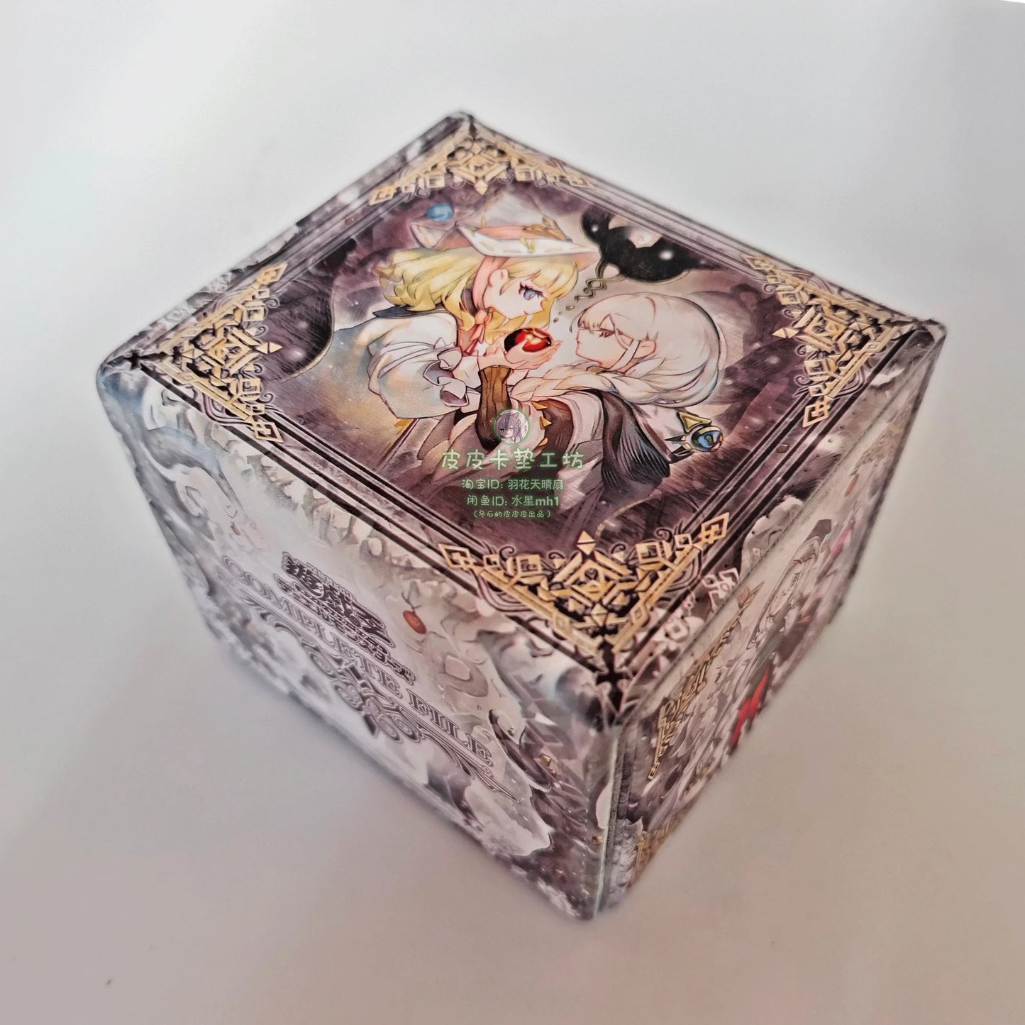 Yu-Gi-OH Azamina Aphes Asteria Elzette DIY Leather Card Storage Box