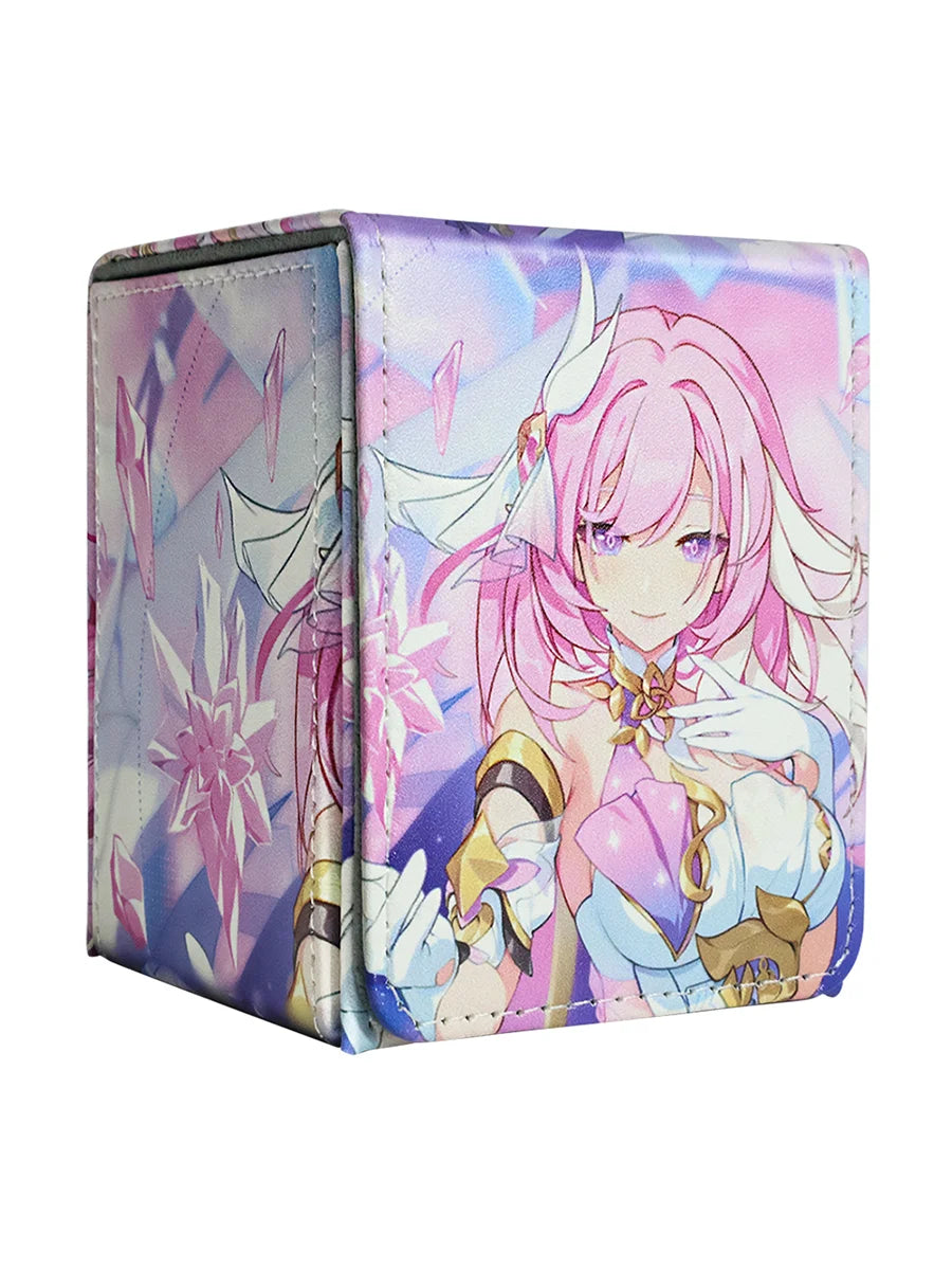 Premium Imitation Leather Trading Card Bag Holds 100+ TCG Cards Compact