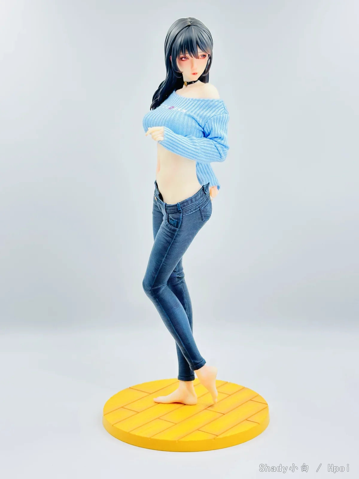 TYCTOYS 27cm Hitomio She Is Real Guitar Sister Anime Figure Model Toy