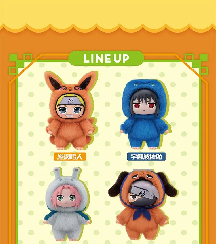 Original Eaki Naruto Uzumaki Plush Doll Blind Box Shippuden Series