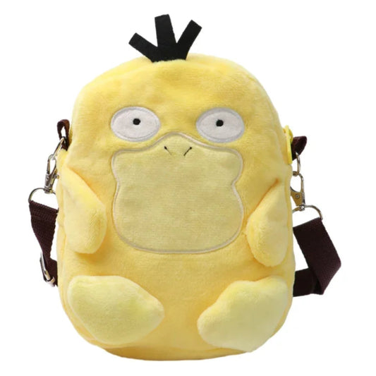 Pokemon Psyduck Plush Shoulder Bag – 7.9" Crossbody Bag for Fans & Kids