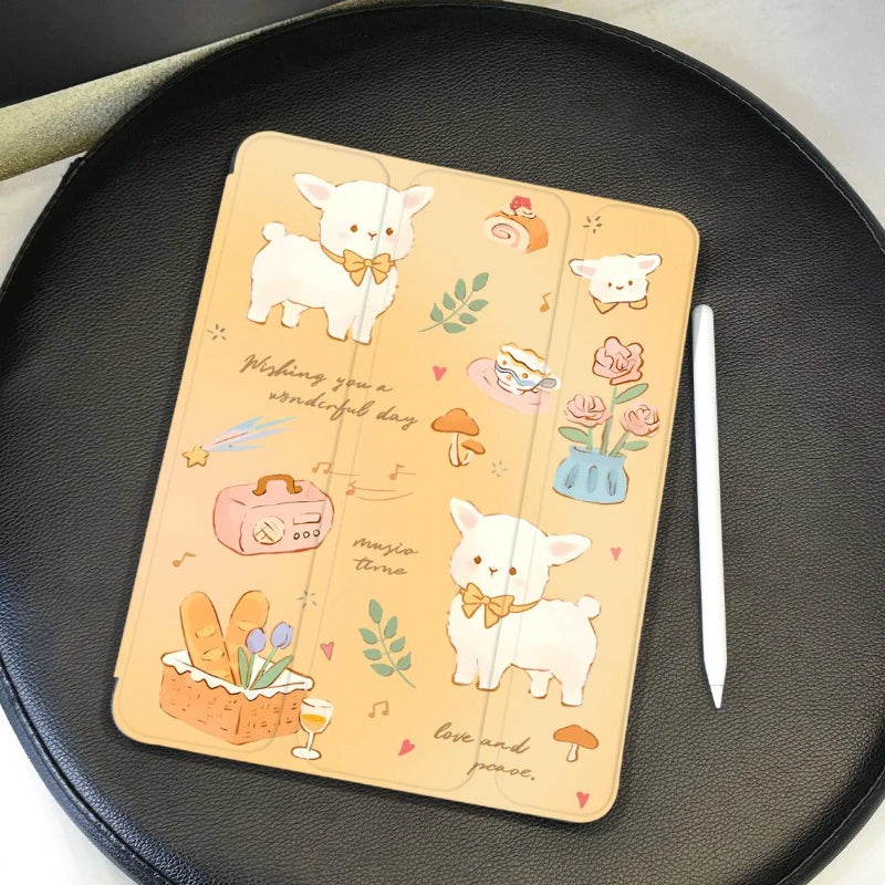 Protective Cover Case for iPad Mini 6 10.2 9th 8th 7th 6th 5th Air Pro