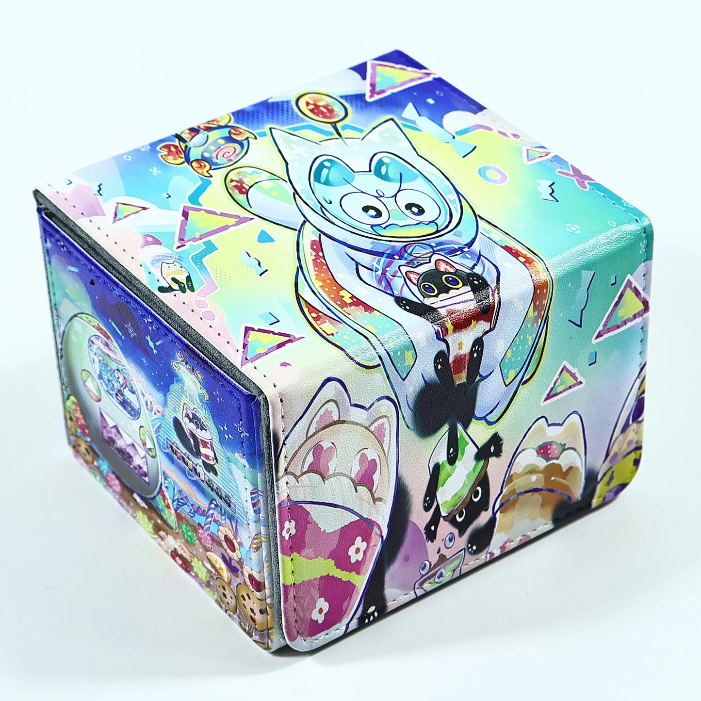 Diy Yu-Gi-Oh Yummy Card Storage Box Leather Collection Card Protector