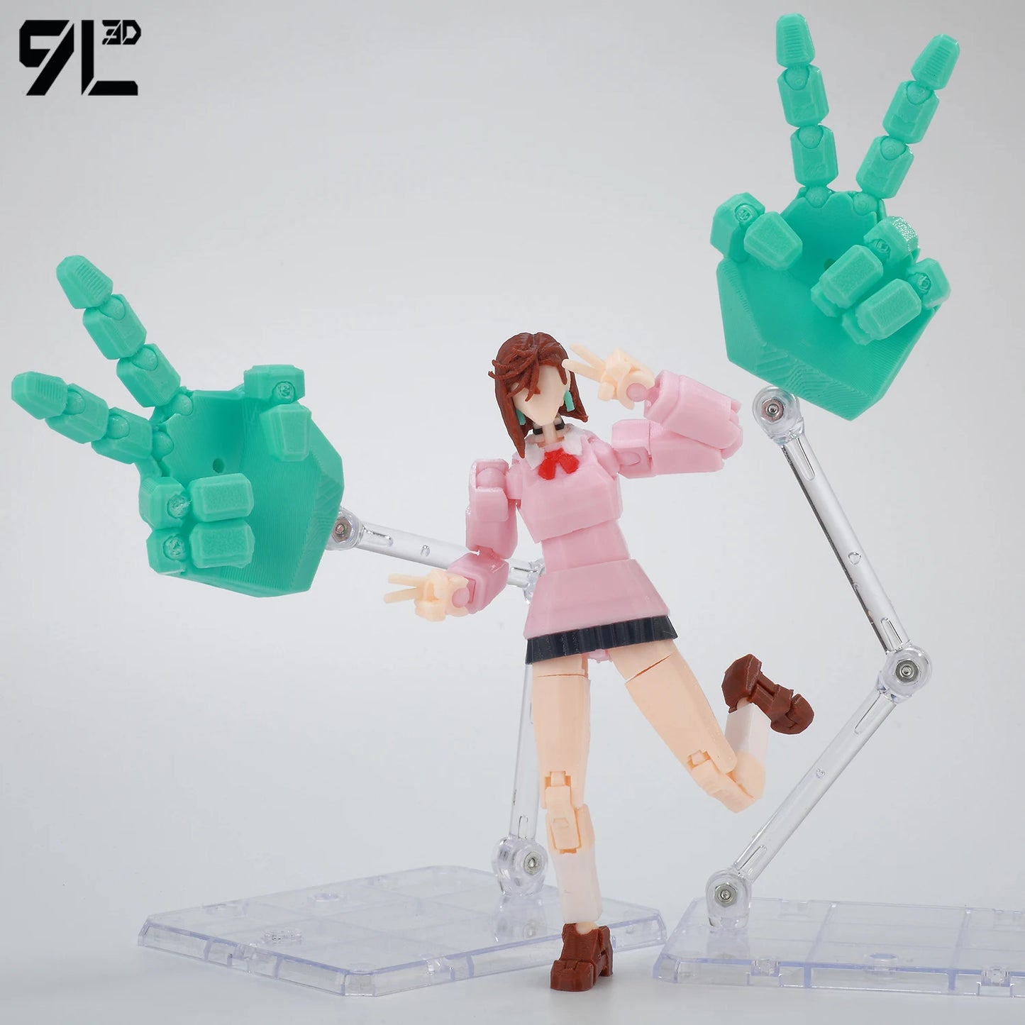 **** 9L3D Dandadan Heroes AyaseMomo Titan13 Multi-Jointed Anime Action Figure