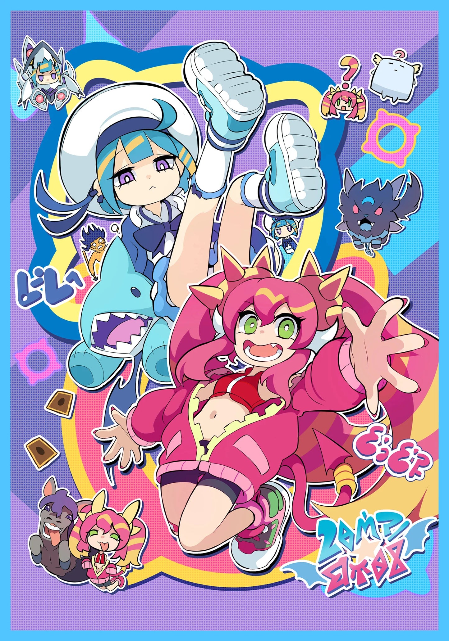 Pokemon Lono Deck Box Cute Anime Girl PTCG Trading Card Storage Case