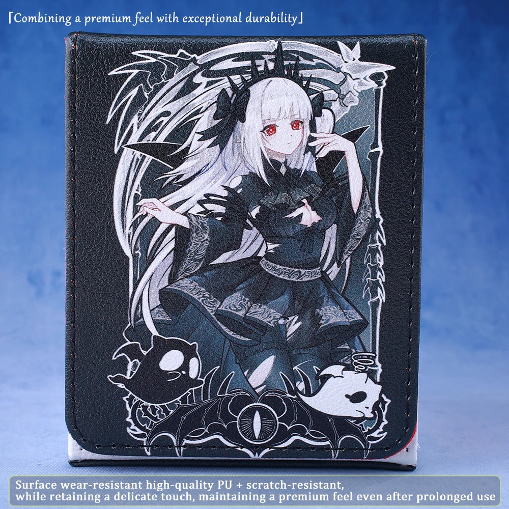 The Lightless Shadow Yugioh TCG Deck Box Magnetic PU Leather Storage