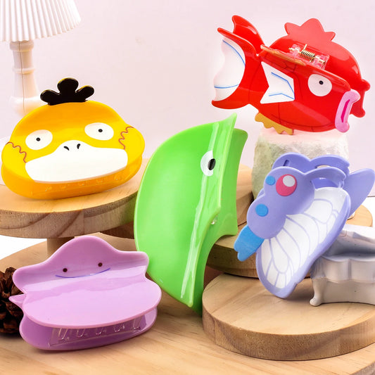Pokemon Hair Claw Clip – Cute Cartoon Hair Accessories for Women & Girls