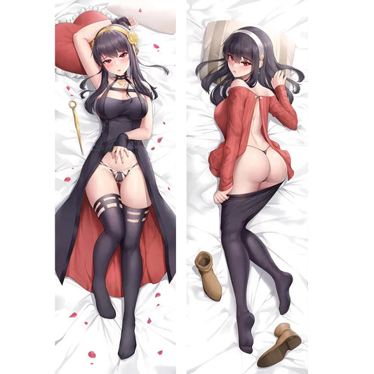 WAIFU Body Dakimakura Cover Fullbody Anime Pillowcase Double-Sided Print