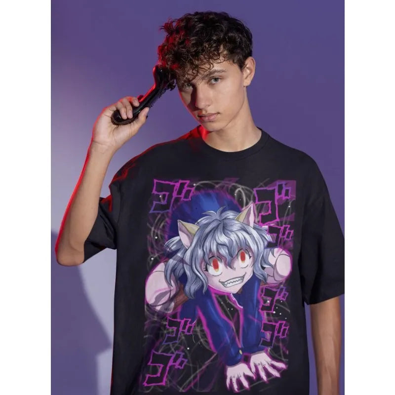 Hunter x Hunter Neferpitou T-Shirt – HXH Cat Chimera Ant Graphic Tee (2025 Edition)