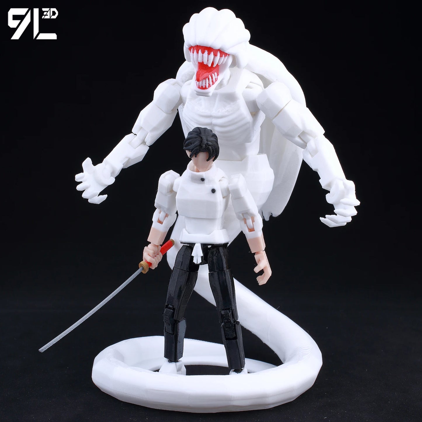 **** 9L3D Printed Jujutsu Kaisen Action Figures Sukuna Yuji Yuta Gojo