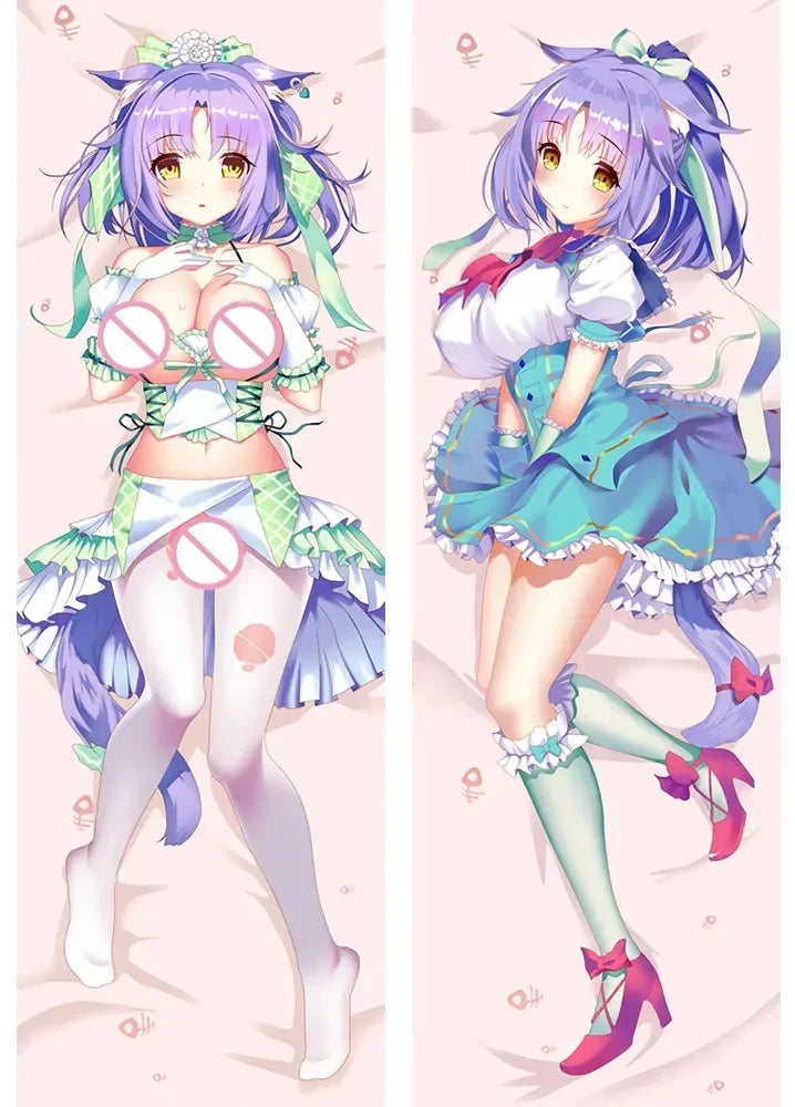 WAIFU Japanese Anime Dakimakura Pillowcase NEKOPARA Chocolat Vanilla