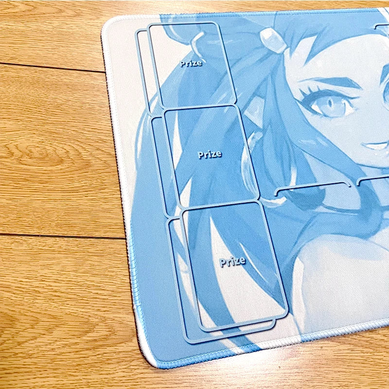 600X300X2Mm PTCG Trainer Nessa Iono Anime Card Mat Waterproof Rubber Pad