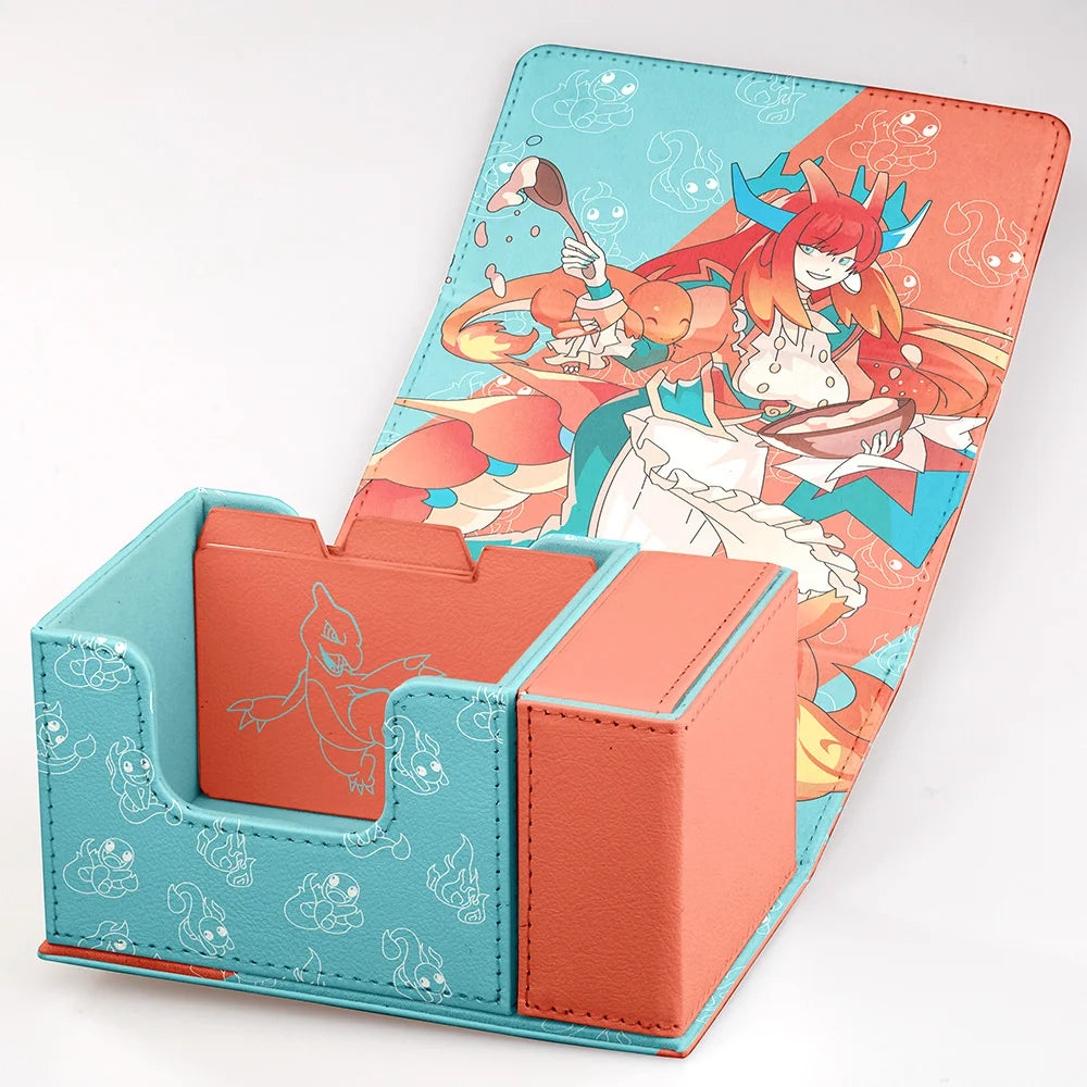 Diy Yu-Gi-Oh Dragonmaid Card Storage Box Anime TCG Protection Gift
