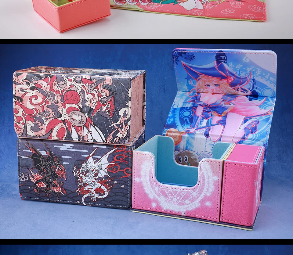 Gacha Dark Magician Girl Deck Box Dicewinder for YGO TCG Card Storage
